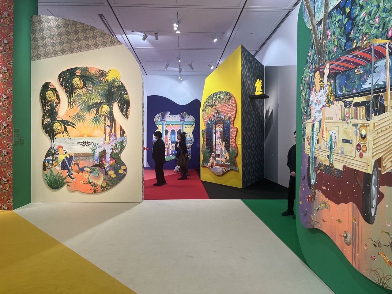 麻布台ヒルズ ギャラリー】松山智一展 FIRST LAST | アイティーエル 